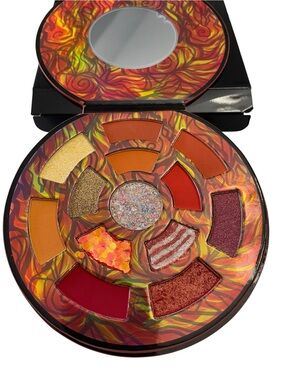 Spoiled Cosmetics “Fire Element Pallet” 13 Fiery Shades, Matt & Shimmer, NEW